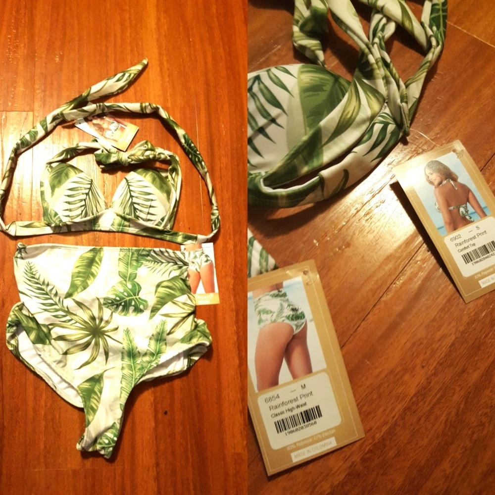 Mapale Palm Bikini Set - Picture 2 of 2